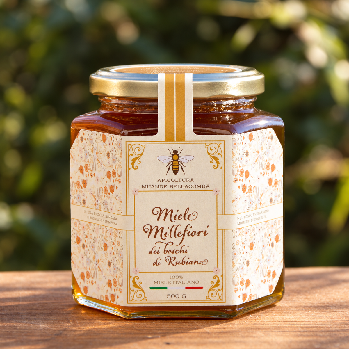 Miele millefiori dei boschi di Rubiana