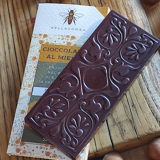 Cioccolato al miele 50 g - Fondente Ecuador 65%